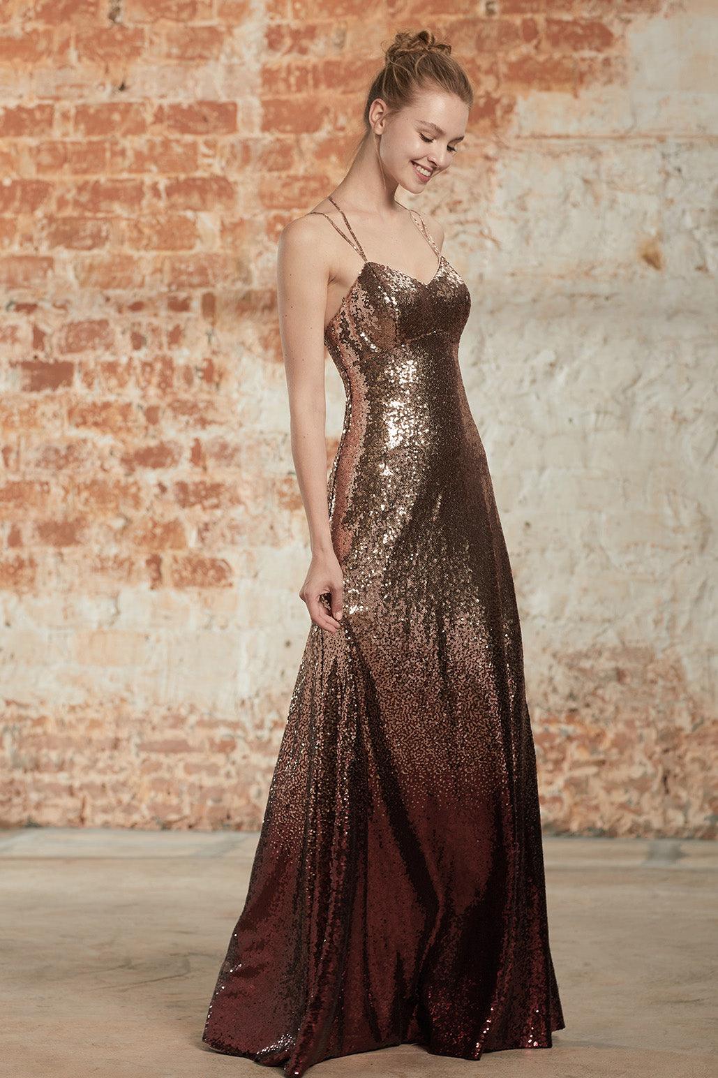 Ombre sequin dress HQ699 RENZRAGS Ombre sequin dress HQ699 RENZRAGS