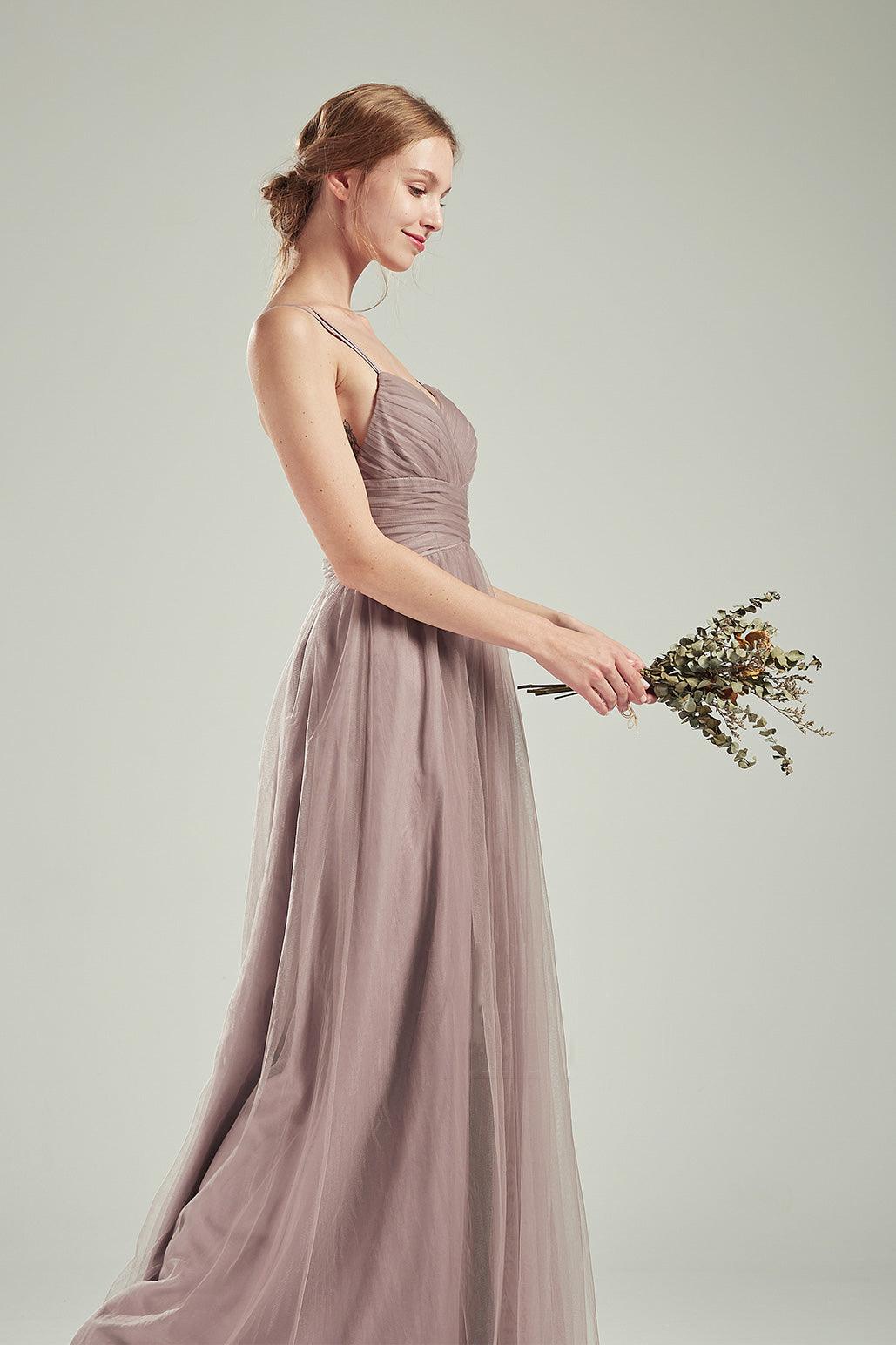 design sketches dresses Long Tulle Dress LS498 – RENZRAGS