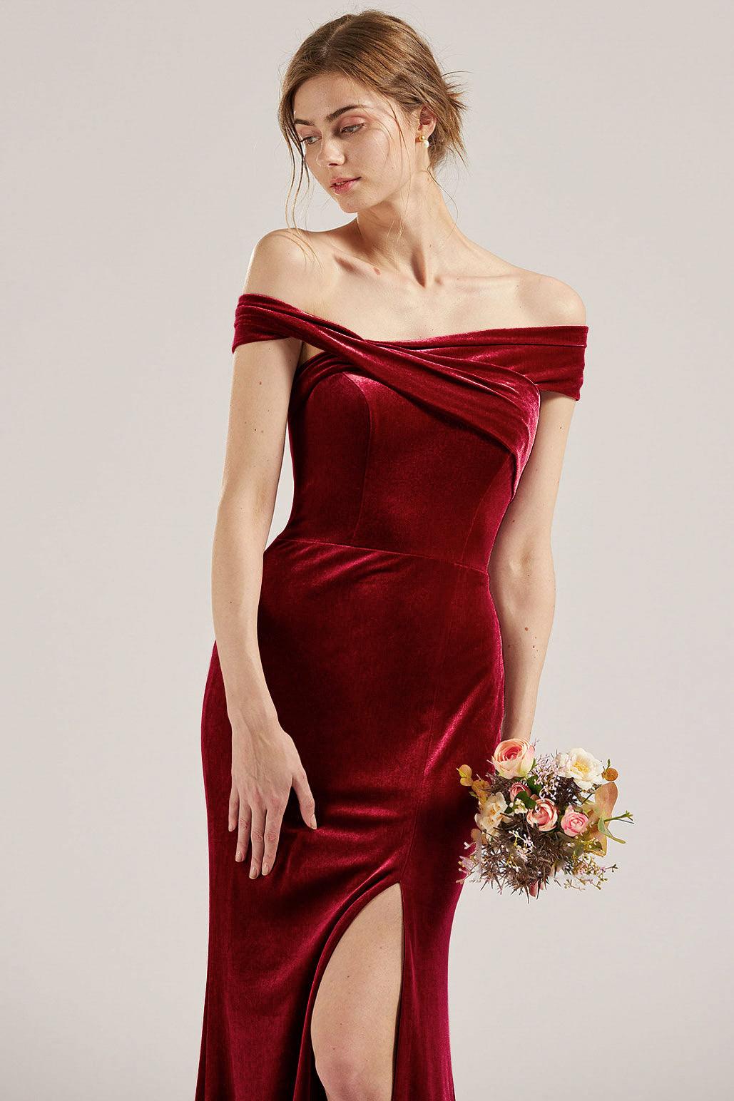 Off Shoulder Dress RV017 - RENZRAGS Off Shoulder Dress RV017 - RENZRAGS